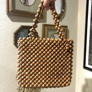 Vintage Mantessa beaded bag